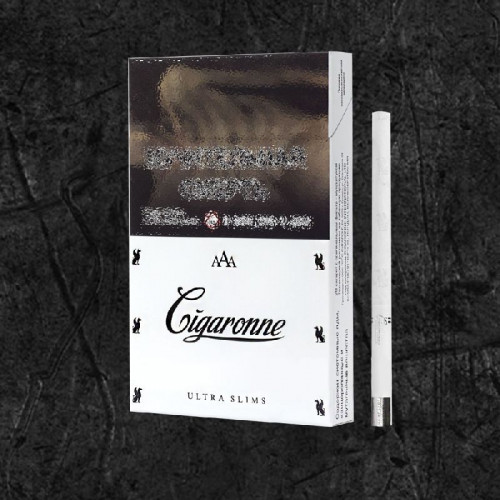 Cигареты Сигарон Ультра Слимс Белый (Cigaronne Ultra Slims White)