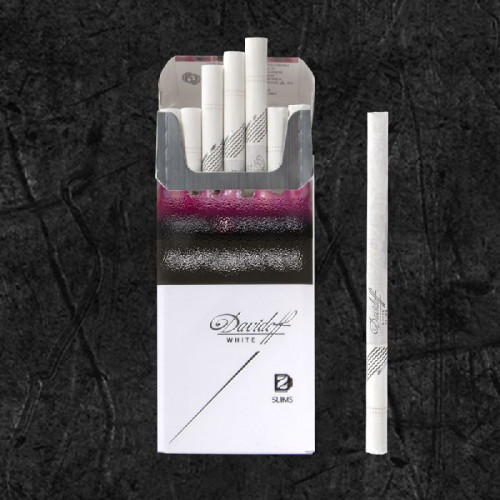 Сигареты Давыдов Слим Белый (Davidoff White Slims)